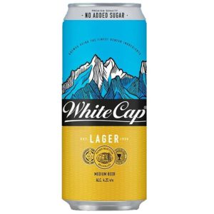 WHITE CAP CAN 500ML